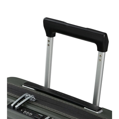 Recessed push button, double tube handle