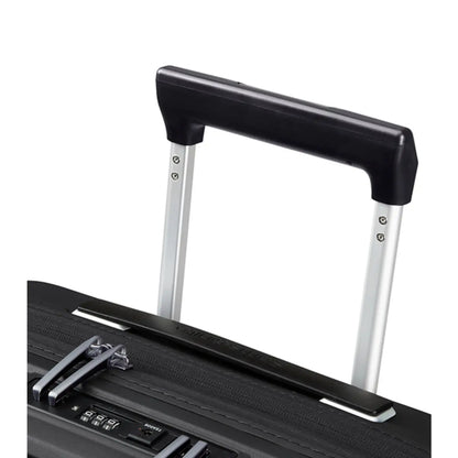 Recessed push button, double tube handle