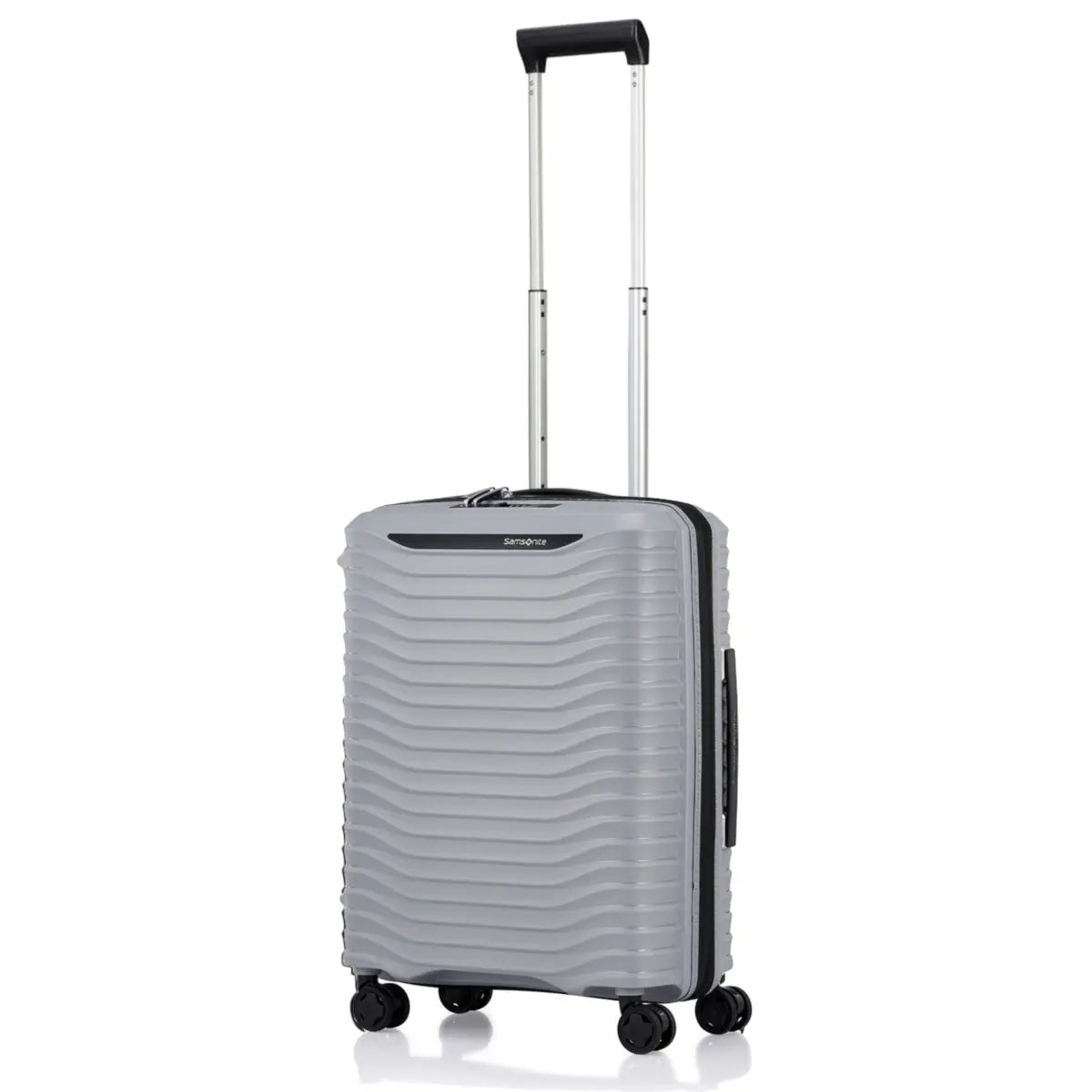 Samsonite Upscape 55cm Expandable 4 Wheel Cabin Spinner Suitcase Platinum