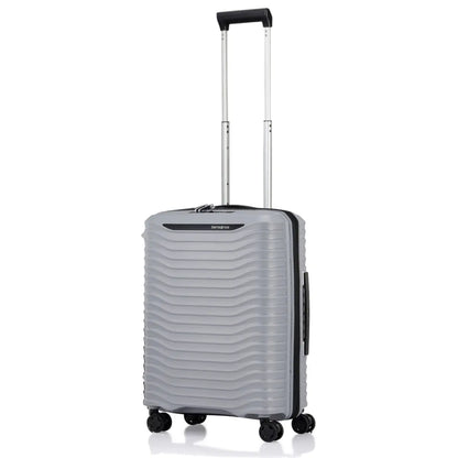 Samsonite Upscape 55cm Expandable 4 Wheel Cabin Spinner Suitcase Platinum