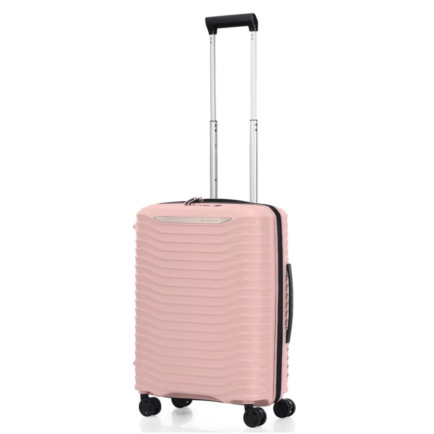 Samsonite Upscape 55cm Expandable 4 Wheel Cabin Spinner Suitcase - Rose Quartz
