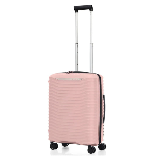 Samsonite Upscape 55cm Expandable 4 Wheel Cabin Spinner Suitcase - Rose Quartz