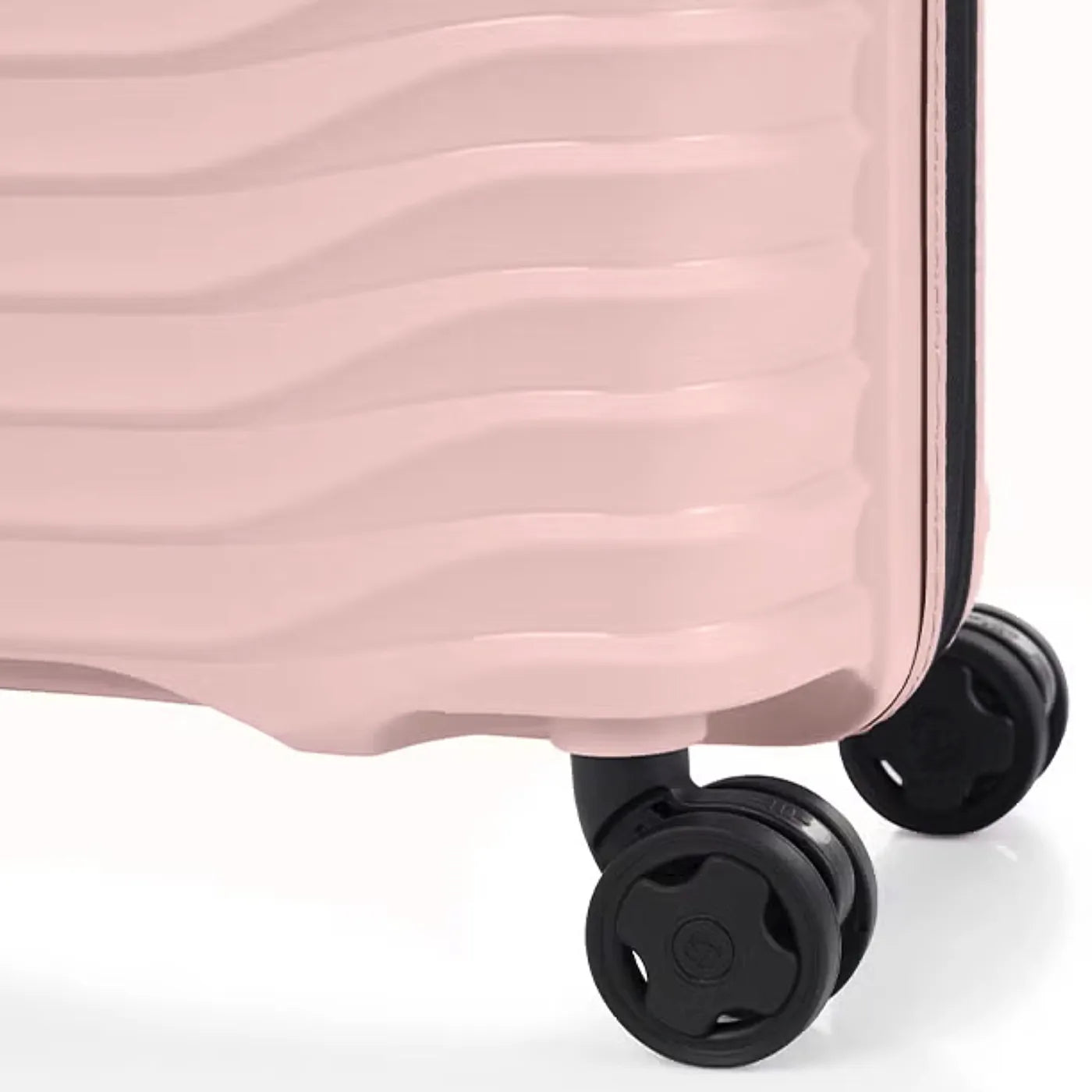 Samsonite Upscape 55cm Expandable 4 Wheel Cabin Spinner Suitcase - Rose Quartz
