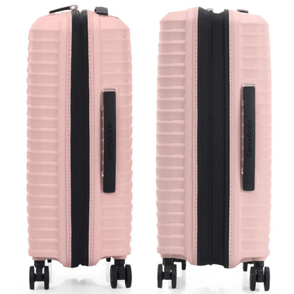 Samsonite Upscape 55cm Expandable 4 Wheel Cabin Spinner Suitcase - Rose Quartz