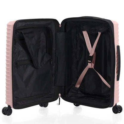 Samsonite Upscape 55cm Expandable 4 Wheel Cabin Spinner Suitcase - Rose Quartz