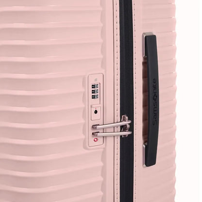 Samsonite Upscape 75 cm Expandable 4 Wheel Spinner Suitcase - Rose Quartz