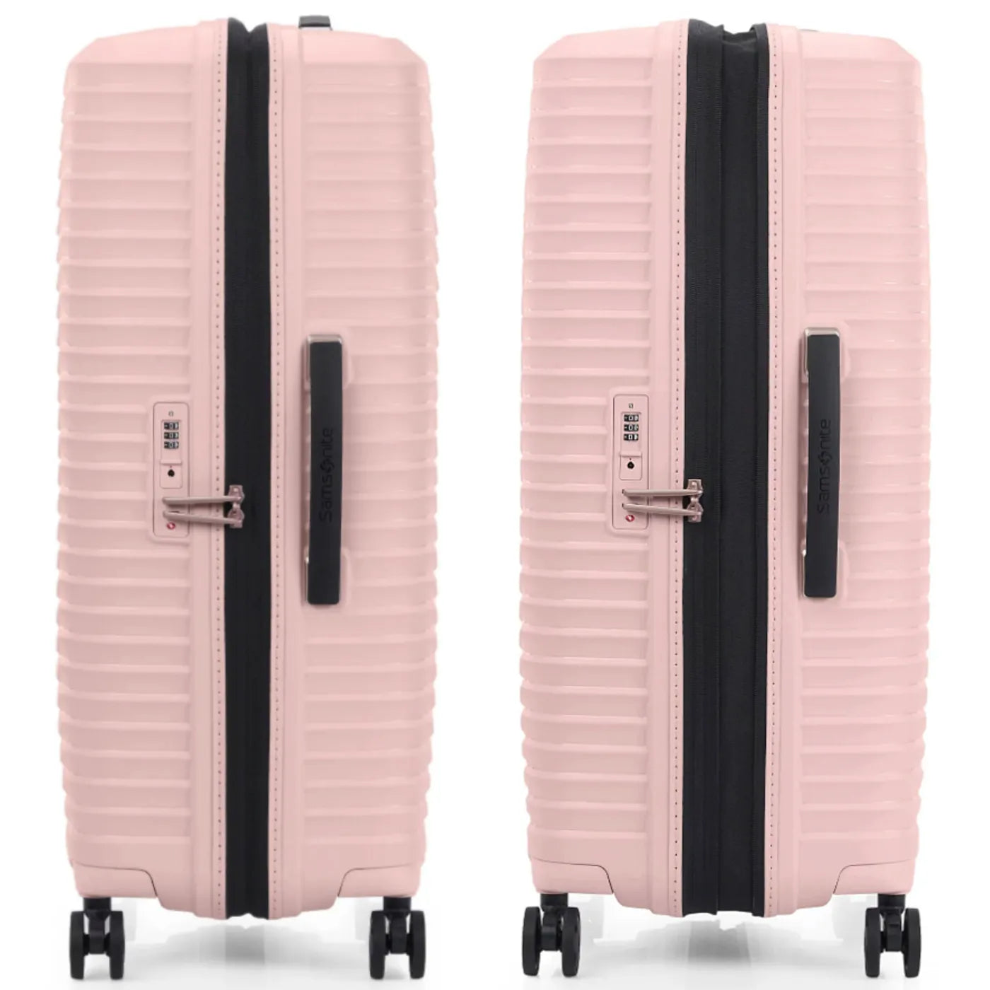 Samsonite Upscape 75 cm Expandable 4 Wheel Spinner Suitcase - Rose Quartz