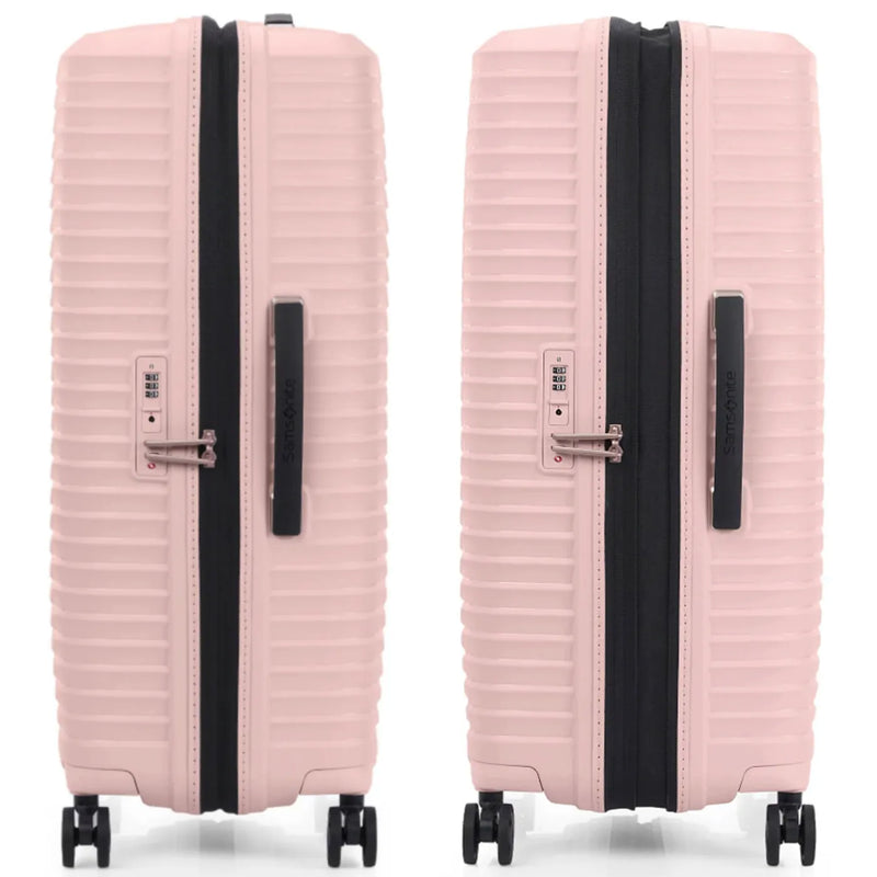 Samsonite Upscape 75 cm Expandable 4 Wheel Spinner Suitcase - Rose Quartz