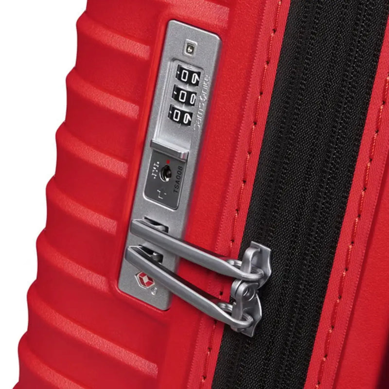Samsonite Upscape 75 cm Expandable 4 Wheel Spinner Suitcase - Ruby Red