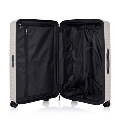 Zippered divider pad with pockets and adjustable cross ribbons