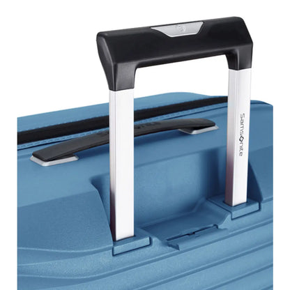 Recessed push button, double tube handle