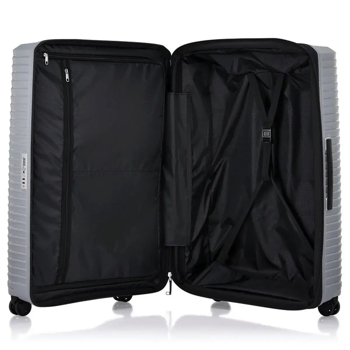 Samsonite Upscape 81 cm Expandable 4 Wheel Spinner Suitcase Platinum