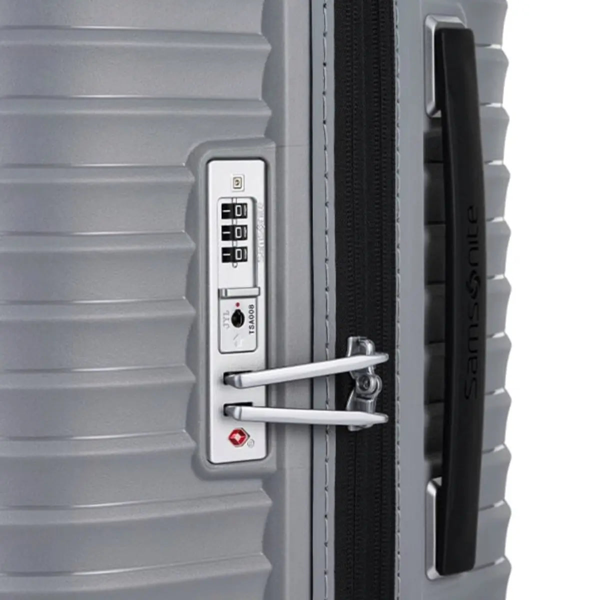 Samsonite Upscape 81 cm Expandable 4 Wheel Spinner Suitcase Platinum