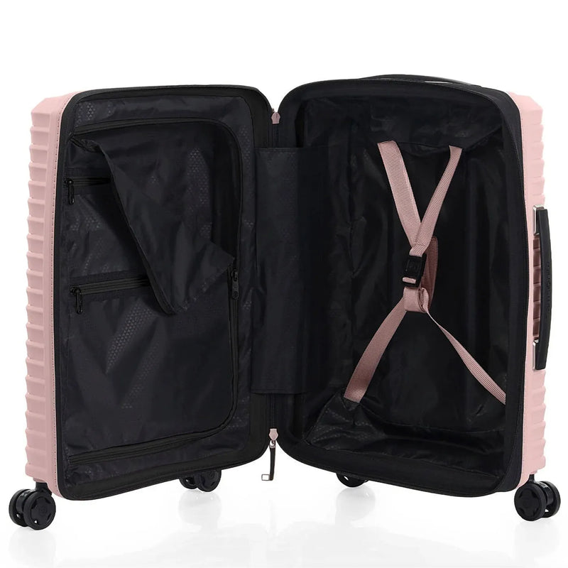 Samsonite Upscape 81 cm Expandable 4 Wheel Spinner Suitcase - Rose Quartz