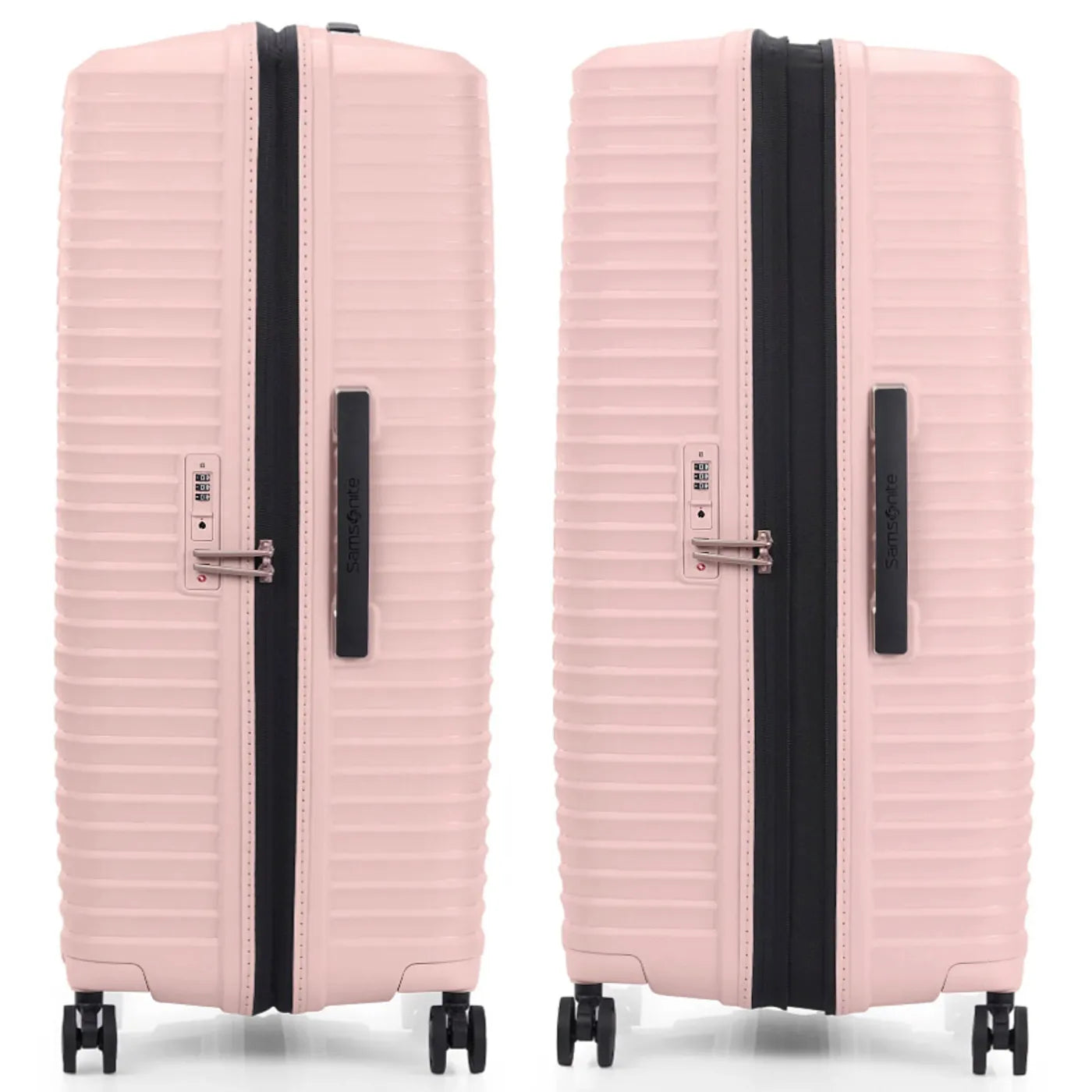 Samsonite Upscape 81 cm Expandable 4 Wheel Spinner Suitcase - Rose Quartz