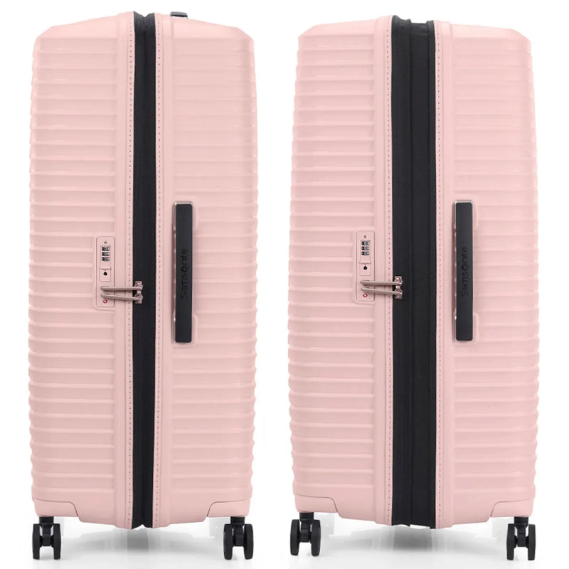 Samsonite Upscape 81 cm Expandable 4 Wheel Spinner Suitcase - Rose Quartz