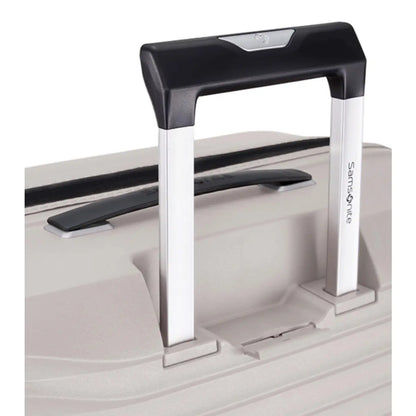 Recessed push button, double tube handle