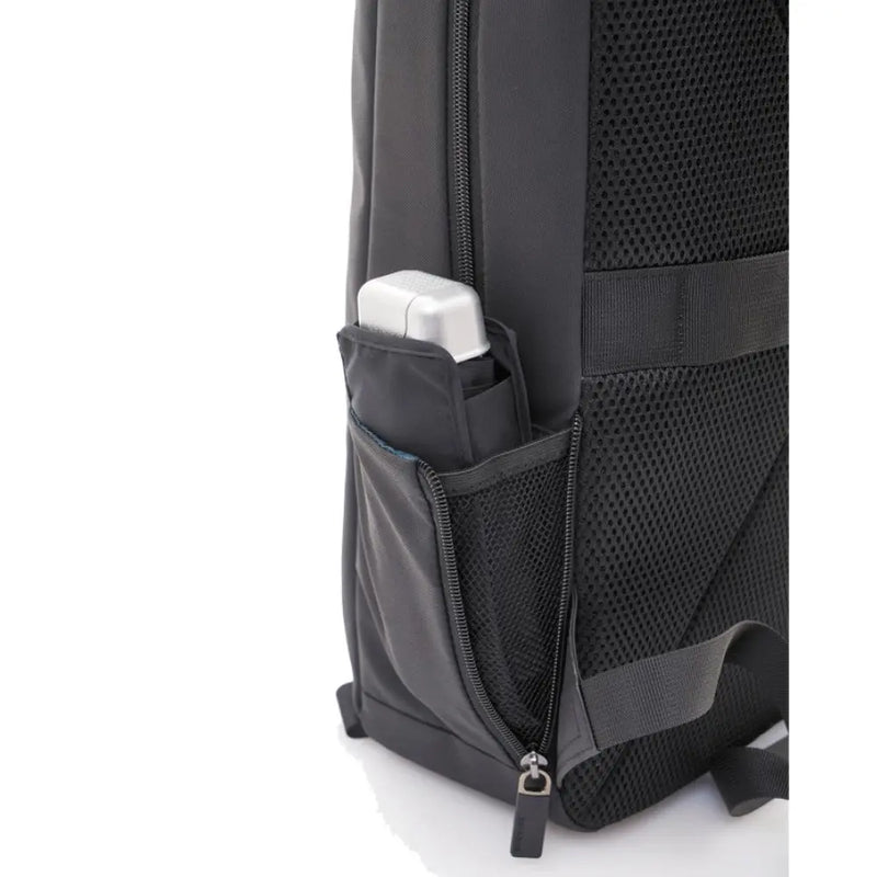 Zip away elastic side pocket suitable for small bottles/umbrellas