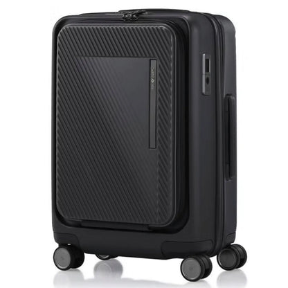 Samsonite Zipprix FT 55 cm Expandable Cabin Suitcase with Waypoint Smart Tag - Black