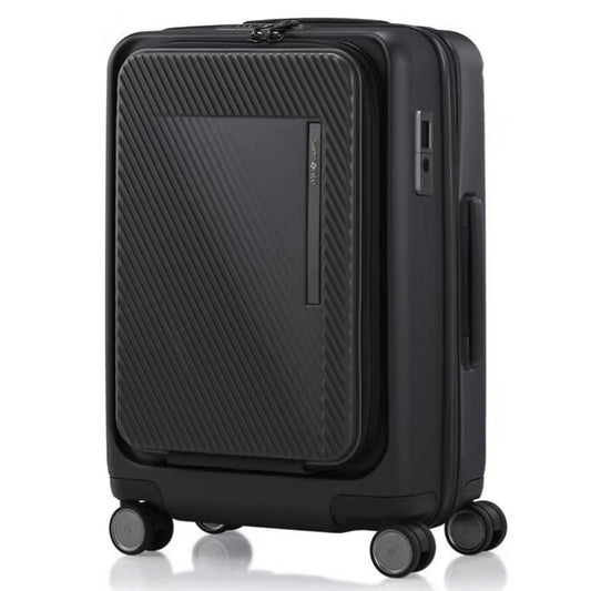 Samsonite Zipprix FT 55 cm Expandable Cabin Suitcase with Waypoint Smart Tag - Black