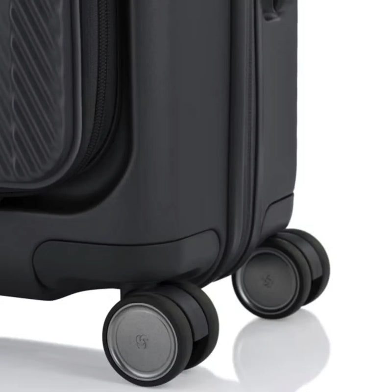 Samsonite Zipprix FT 55 cm Expandable Cabin Suitcase with Waypoint Smart Tag - Black