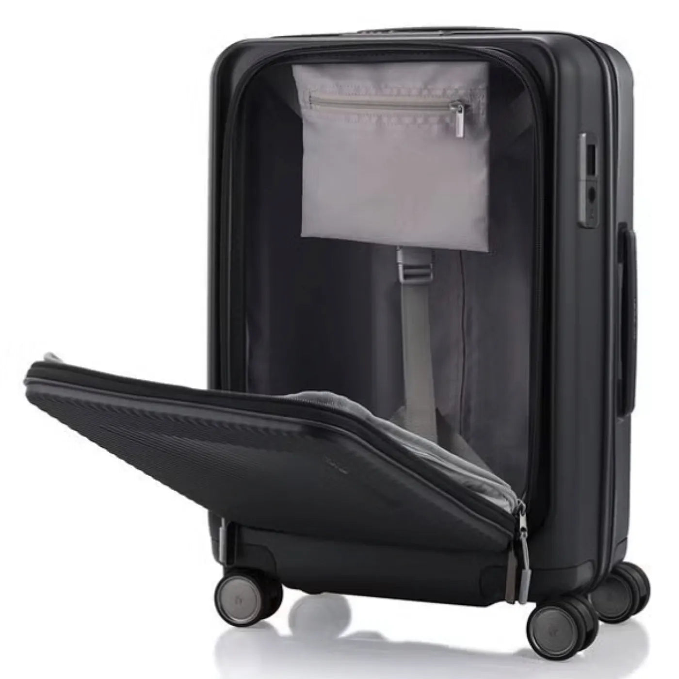 Samsonite Zipprix FT 55 cm Expandable Cabin Suitcase with Waypoint Smart Tag - Black