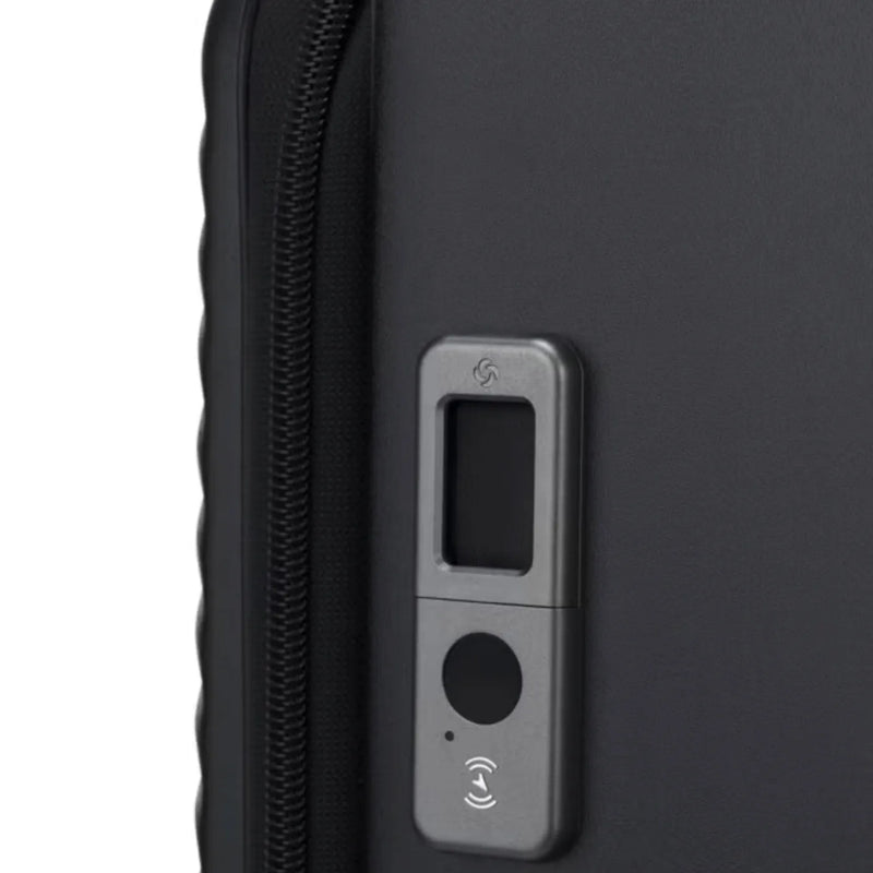 Samsonite Zipprix FT 55 cm Expandable Cabin Suitcase with Waypoint Smart Tag - Black