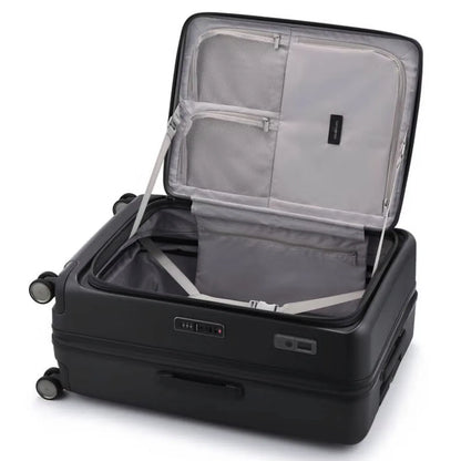 Samsonite Zipprix FT 68 cm Expandable Suitcase with Waypoint Smart Tag - Black