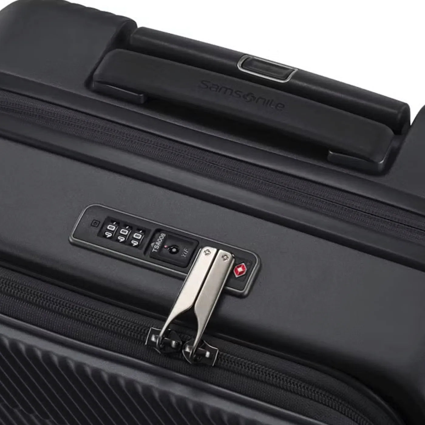 Samsonite Zipprix FT 68 cm Expandable Suitcase with Waypoint Smart Tag - Black