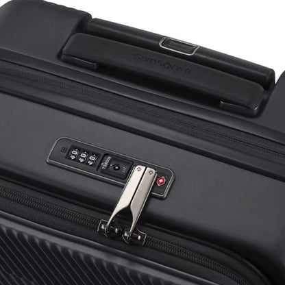 Samsonite Zipprix FT 68 cm Expandable Suitcase with Waypoint Smart Tag - Black
