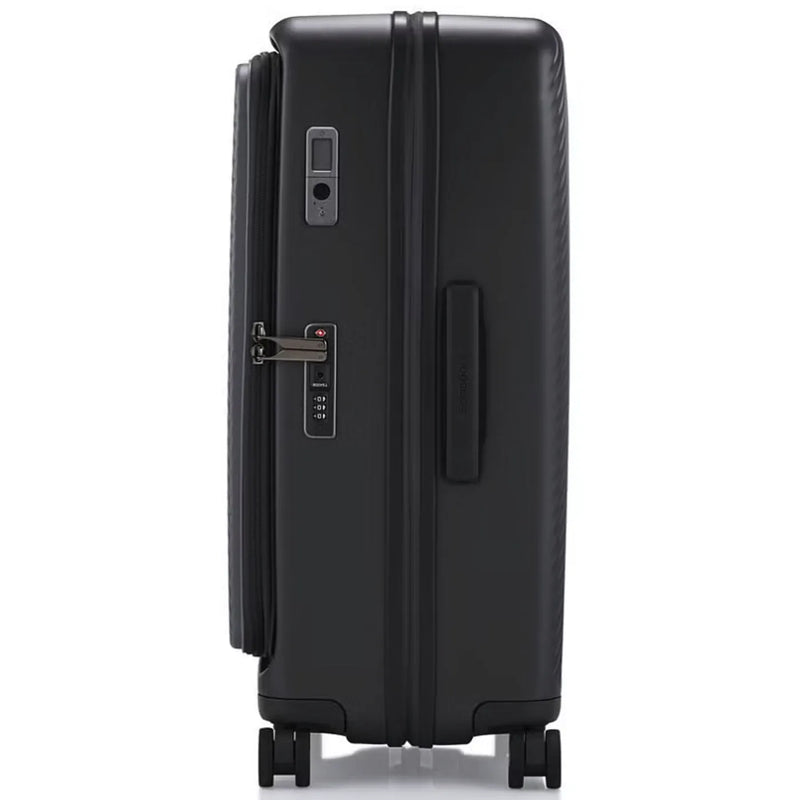 Samsonite Zipprix FT 68 cm Expandable Suitcase with Waypoint Smart Tag - Black