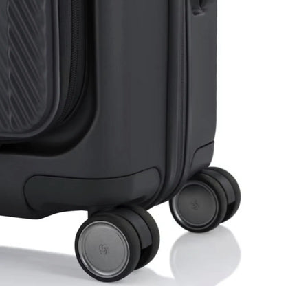 Samsonite Zipprix FT 75 cm Expandable Suitcase with Waypoint Smart Tag - Black