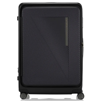 Samsonite Zipprix FT 75 cm Expandable Suitcase with Waypoint Smart Tag - Black