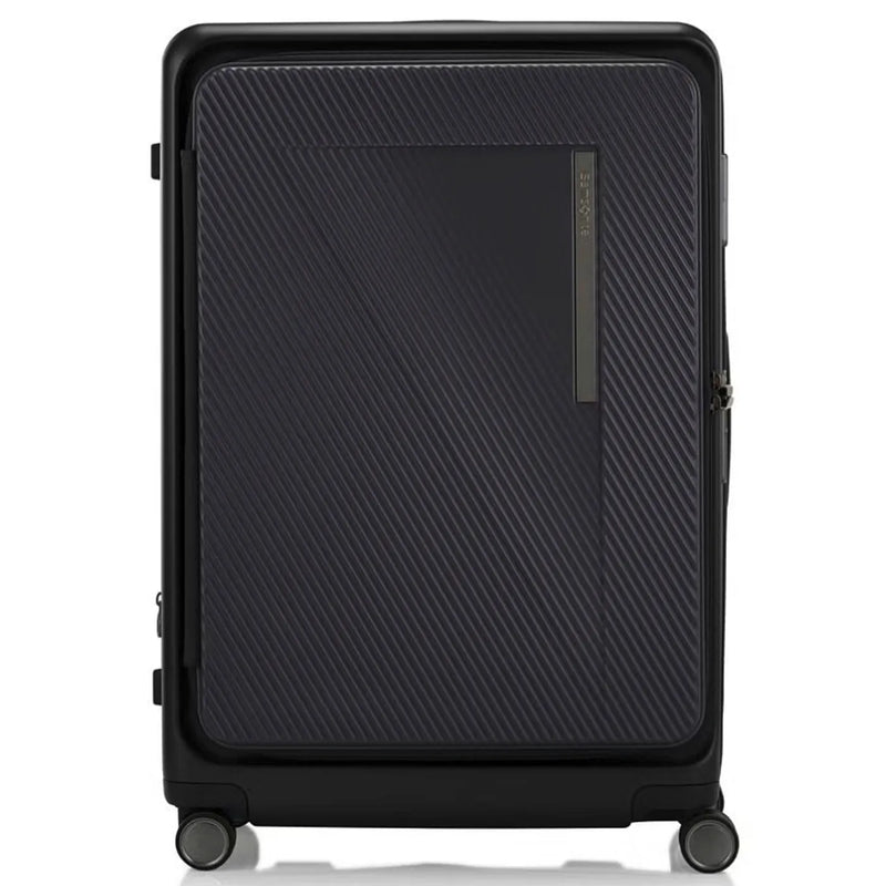 Samsonite Zipprix FT 75 cm Expandable Suitcase with Waypoint Smart Tag - Black