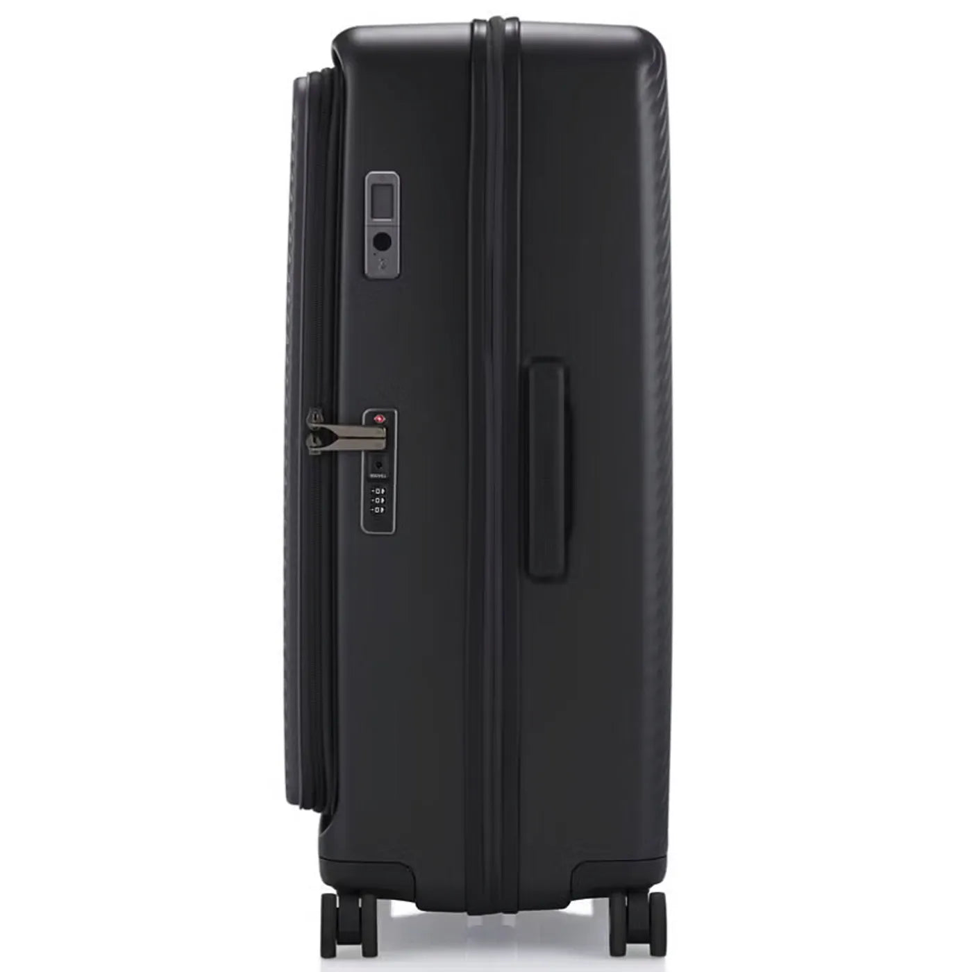 Samsonite Zipprix FT 75 cm Expandable Suitcase with Waypoint Smart Tag - Black