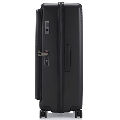 Samsonite Zipprix FT 75 cm Expandable Suitcase with Waypoint Smart Tag - Black