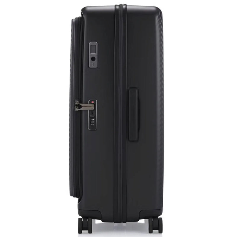 Samsonite Zipprix FT 75 cm Expandable Suitcase with Waypoint Smart Tag - Black