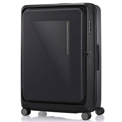 Samsonite Zipprix FT 75 cm Expandable Suitcase with Waypoint Smart Tag - Black