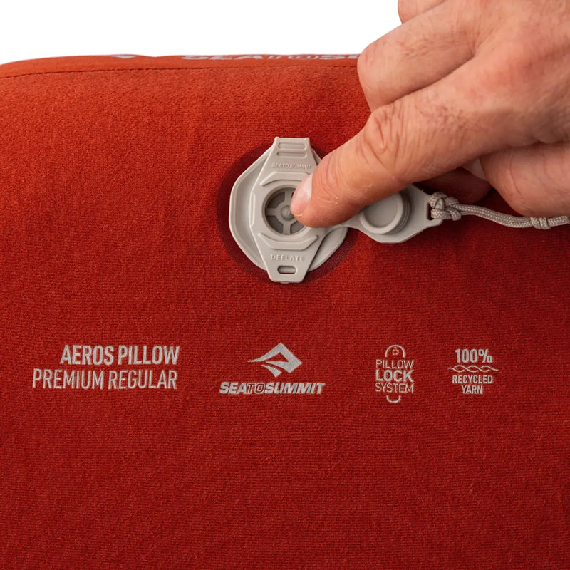 Sea to Summit Aeros Premium Pillow (Regular) - Red