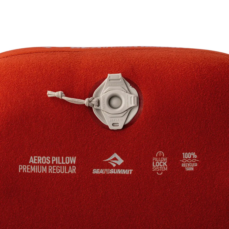 Sea to Summit Aeros Premium Pillow (Regular) - Red