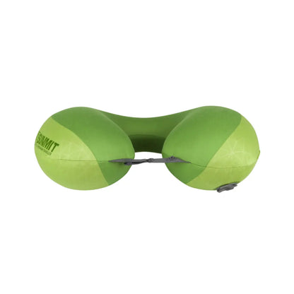 Narrows at the centre to fit snugly between your neck and headrest