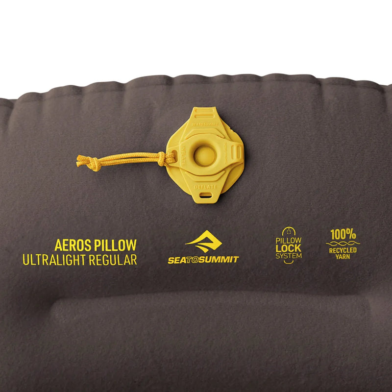 Sea to Summit Aeros Ultralight Pillow (Large) - Dark Grey