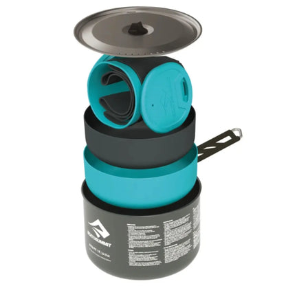 Securely nests together at 12 cm tall