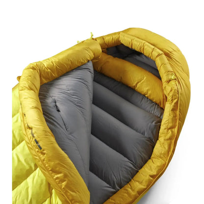 Draft tubes run along top of all zippers for maximum warmth retention