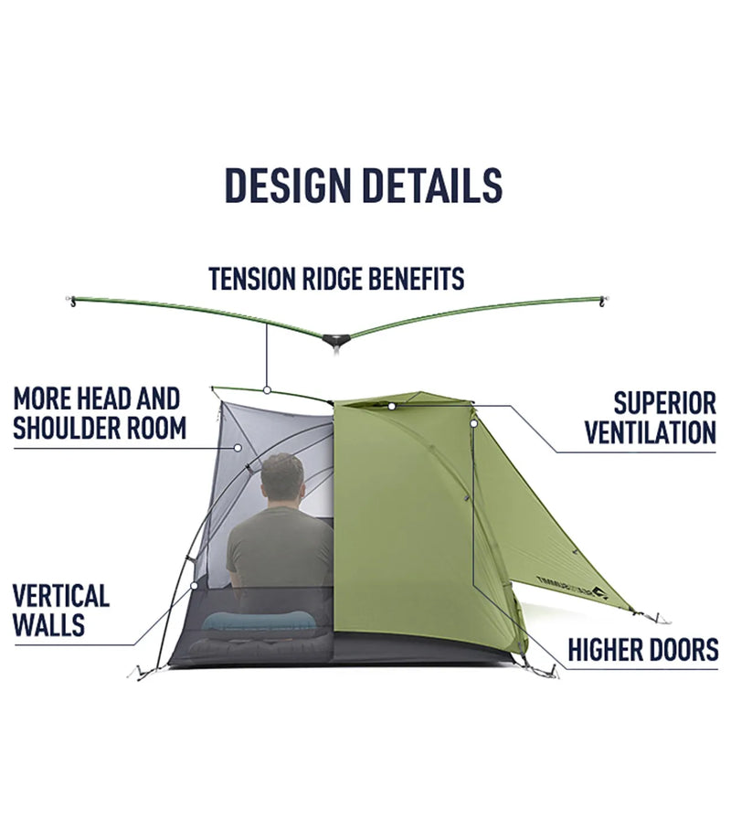 Sea To Summit Alto TR1 PLUS Ultralight Tent (1 Person) - Green