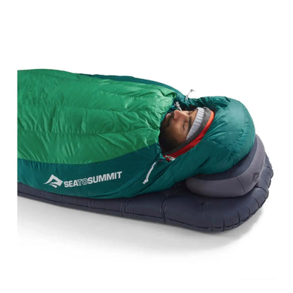 In colder temperatures you can cinch down the technical hood and zip up the draft-tube protected zippers