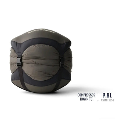 Sea to Summit Ascent Women's -9°C / 15°F Ultra Dry Down Sleeping Bag (Regular) - Green