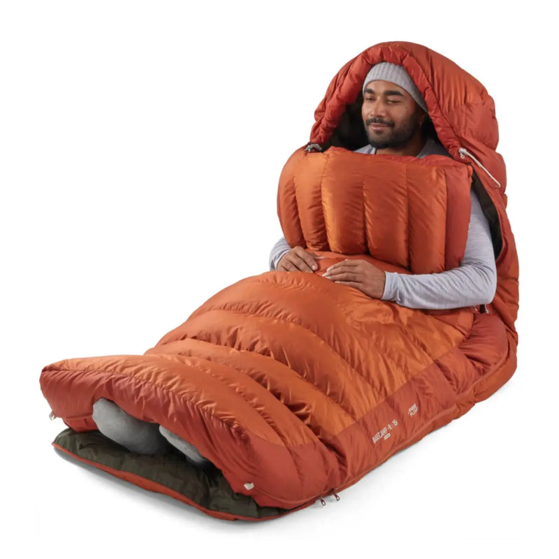 Fitted front draft collar scalloped over neck and oversized at the shoulders