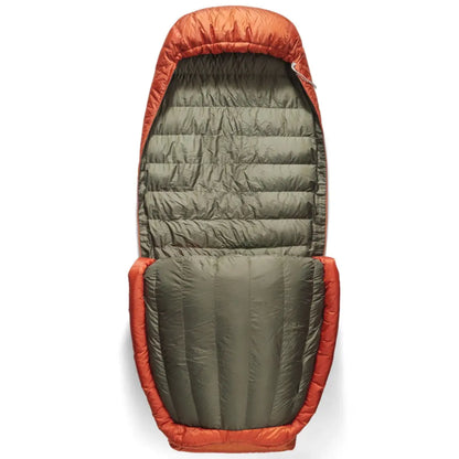 Free-Flow Zip System offers excellent temperature regulation and multiple sleeping bag configurations