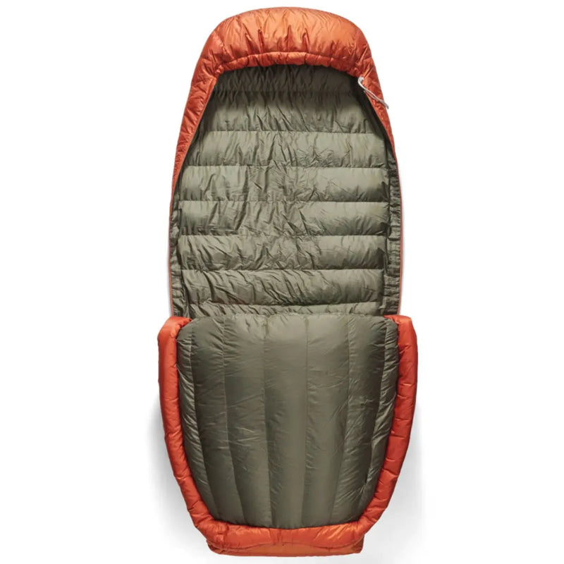 Free-Flow Zip System offers excellent temperature regulation and multiple sleeping bag configurations